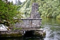Monk`s fishing house at Cong Abbey, County Mayo, Ireland