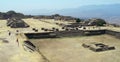 Ruins of Monte ALban. Royalty Free Stock Photo