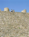 Ruins of Monte Alban,Oaxaca,Mexico Royalty Free Stock Photo