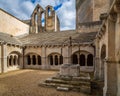 In the ruins of Montmajour Abbey Royalty Free Stock Photo