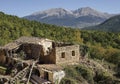 Ruins on mountain Royalty Free Stock Photo