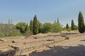 Ruins in nature of Italica, Roman city in the province of Hispania Baetica