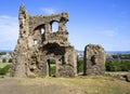 Ruins near Arthur`s Seat, Edinburgh