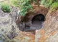 Ruins of a necropolis in the Bet She`arim National Park in the Kiriyat Tivon city in Israel