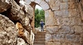 The Ruins of Nimrod`s fortress in Israel