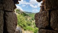 The Ruins of Nimrod`s fortress in Israel