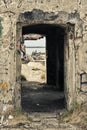 Ruins of northern fort in Liepaja, Latvia.