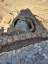 Ruins of the Northern Palace at Masada, Israel