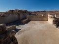 Ruins of the Northern Palace at Masada, Israel