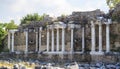 Ruins of Nymphaeum in Side, Turkey Royalty Free Stock Photo