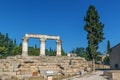 Octavia temple in Ancient Corinth, Greece Royalty Free Stock Photo