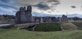 Ruins of Ogmore Castle Glamorgan UK