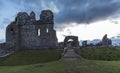Ruins Of Ogmore Castle Glamorgan UK Royalty Free Stock Photo