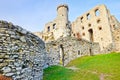 Old ruins Ogrodzieniec Castle Poland Royalty Free Stock Photo