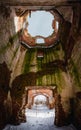 The ruins of old abandoned church in Lithuania. Rudamina Lord of conversion Church Royalty Free Stock Photo