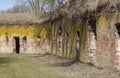 ruins of an old abandoned structure Royalty Free Stock Photo