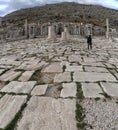 The ruins of the old antique city of Sagalassos. Turkey 2022