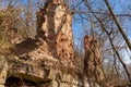 Ruins of old brick kilns