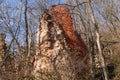 Ruins of old brick kilns