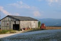 Ruins of building, may be part of stock.