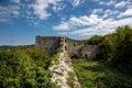 Ruins of the old castle in the city of Satanov