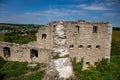 Ruins of the old castle in the city of Satanov