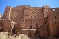 The ruins of the old castle Kasba, Morocco