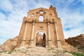 Ruins of an old church destroyed during the spanish civil