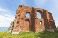 Ruins of the old church in Trzesacz Royalty Free Stock Photo