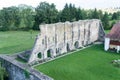 Ruins of the old Cistercian-Benedictine monastery in Carta, Romania Royalty Free Stock Photo