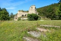 The ruins of the old cloister in Alvastra