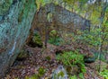 Ruins of The Old Coal Mine on The Kaymoor Mine Trail Royalty Free Stock Photo