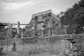 Ruins of old factory. Rostov-on-Don, Russia Royalty Free Stock Photo