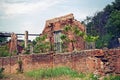 Ruins of old factory. Rostov-on-Don, Russia Royalty Free Stock Photo