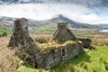 Abandoned Farmhouse Overlooking Atlantic Ocean Royalty Free Stock Photo