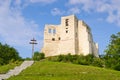 Ruins of old fortification, Kazimierz dolny, Poland Royalty Free Stock Photo