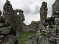 Ruins of Old Fortress crumble, Panama Royalty Free Stock Photo