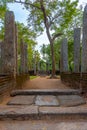 Ruins of an old image house at Tissamaharama, Sri Lanka Royalty Free Stock Photo