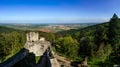 Ruins of old medieval castle Bernstein, Alsace