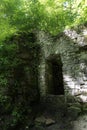 Ruins of an Old Mill in Balls Falls, Ontario Royalty Free Stock Photo