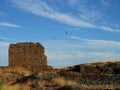 Ruins of an old mine Royalty Free Stock Photo