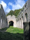 Ruins of old monastery Royalty Free Stock Photo