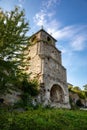 Ruins of the old monastery in the city of Satanov