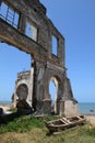 Ruins of the old port in Bagamoyo town Royalty Free Stock Photo