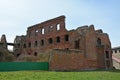 Ruins of the old prison in Oreshek fortress Royalty Free Stock Photo