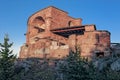 Ruins of Old Russian Fortress Notvikstornet near Bomarsund, Alan