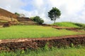 Ruins of old Sigiriya castle Royalty Free Stock Photo