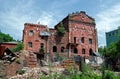 Ruins of old Soviet factory. Rostov-on-Don, Russia Royalty Free Stock Photo