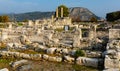 Ruins of temple in Letoon. Turkey