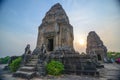 Ruins of old temple Phnom Bakheng Royalty Free Stock Photo